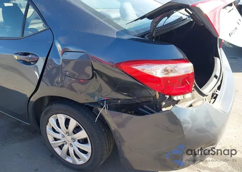 2017 Toyota Corolla Le from USA, damaged, VIN 2T1BURHE9HC805398